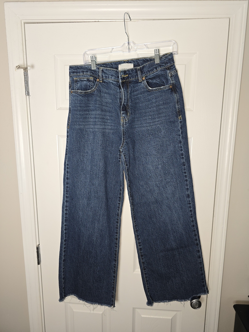 Habitual Denver Wide Leg Women's Jeans - Dark Blue Size 10